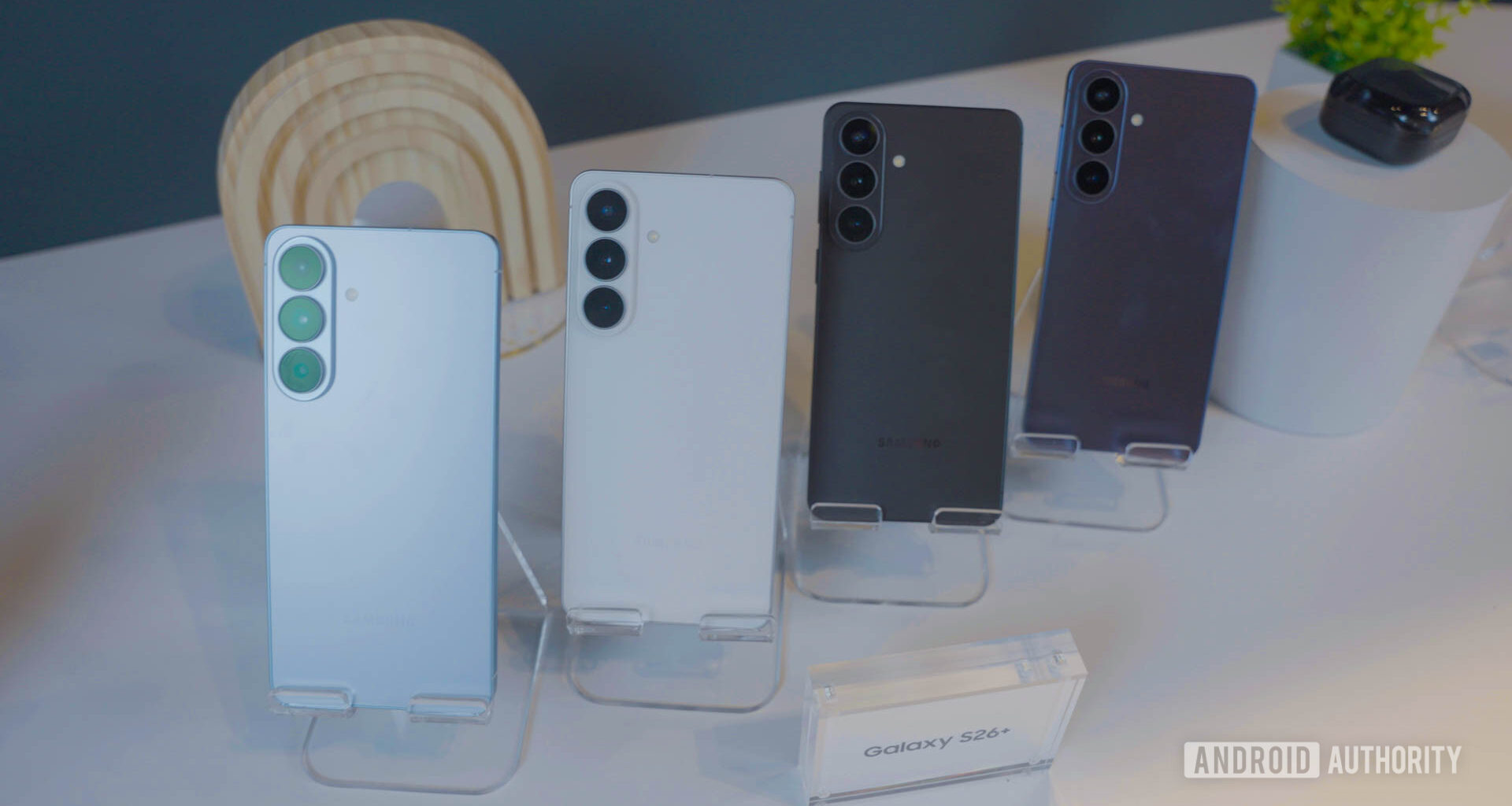 Samsung Galaxy S26 Plus all four colors