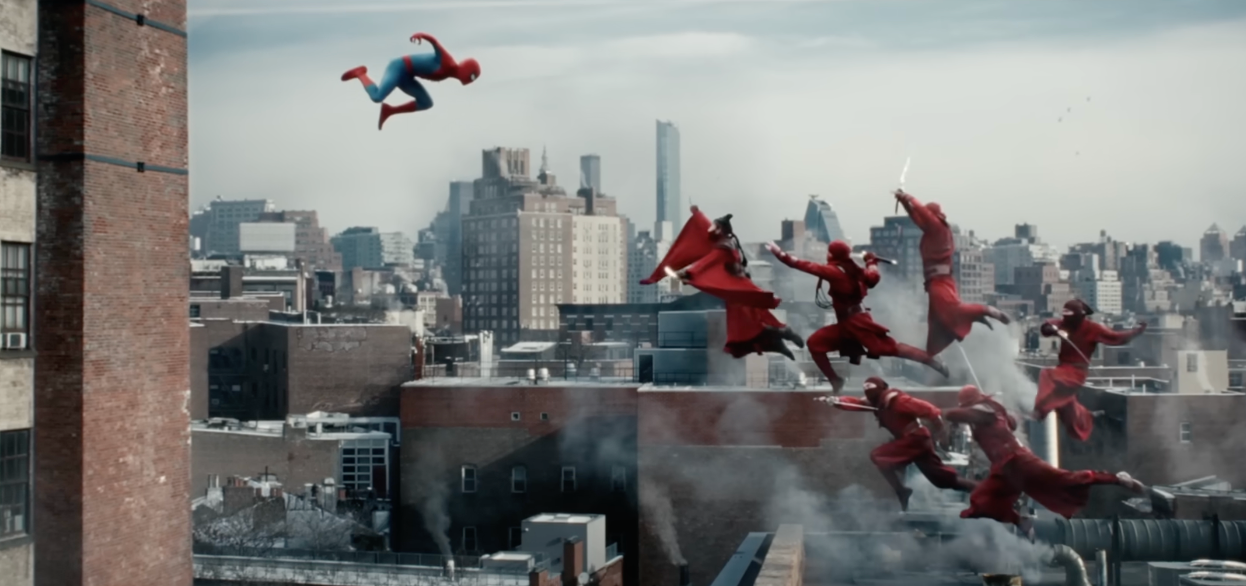 The 'Spider-Man: Brand New Day' trailer shot in question
