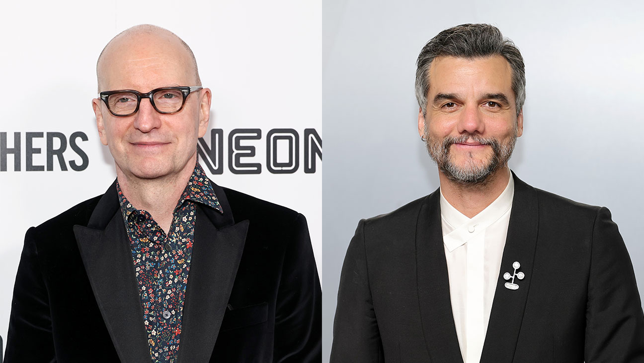 Steven Soderbergh and Wagner Moura.