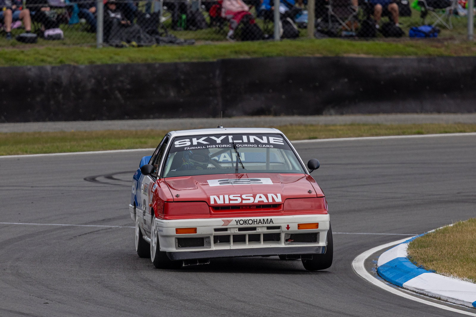 Richards drives father’s iconic Nissan to historic win by 0.1s