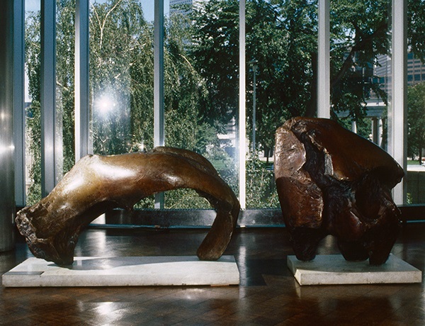 "Bull Skull and Horn," by artist Jack Zajac, dated 1962-1963. (Provided by University of Denver)