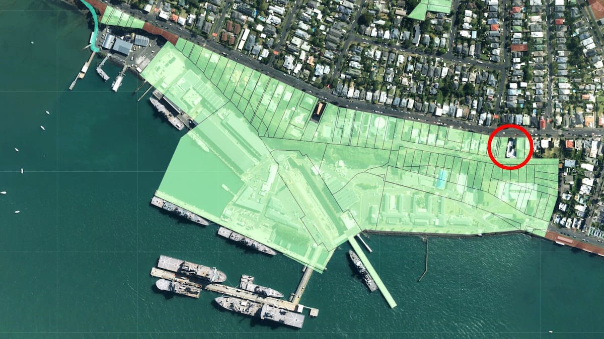 Devonport Naval Base: NZDF silent on last private home overlooking site after $4.2m church purchase