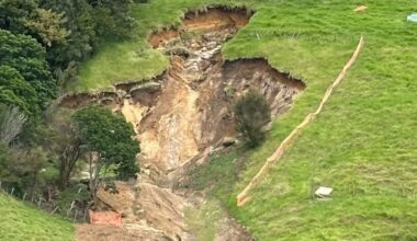 Speed limit reduced on Kaitemako Rd after slip worsens in heavy rain