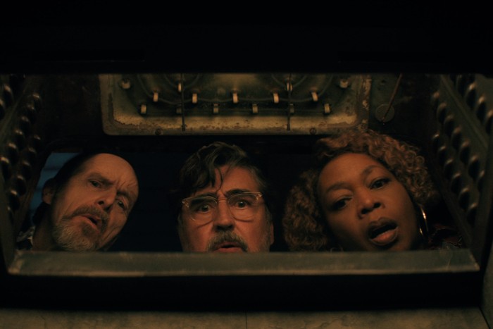 Denis O’Hare as Wally, Alfred Molina as Sam, Alfre Woodard as Judy in The Boroughs