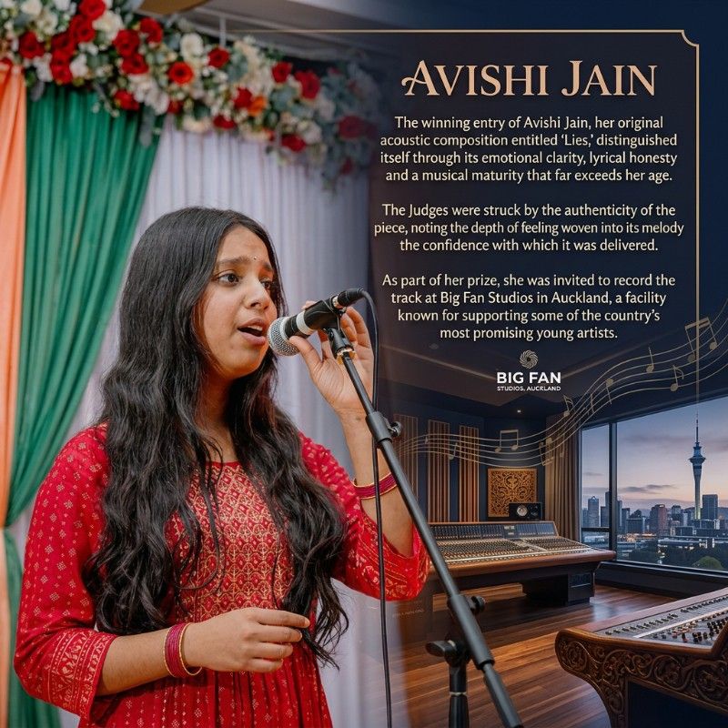 The Rising Voice of Avishi Jain in New Zealand Music