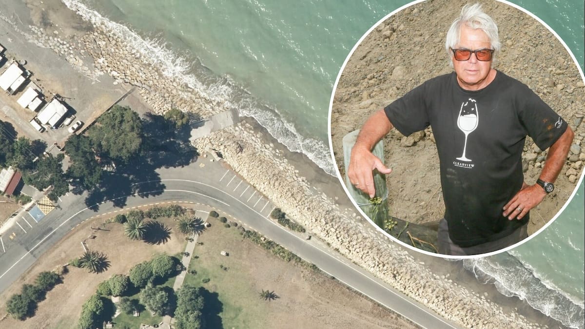 Te Awanga resident questions $250k seawall spend near closed campground