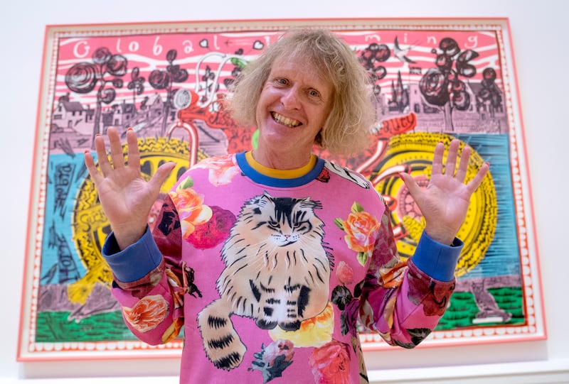 Artist Grayson Perry explores what the future holds for us as artificial intelligence becomes an integral part of our world. Photograph: Jane Barlow/PA Wire