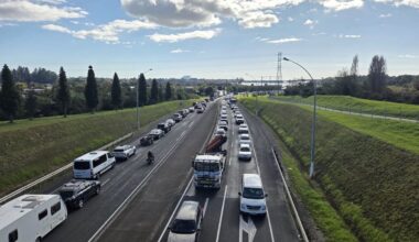 SH29a Tauranga traffic mayhem delays commuters