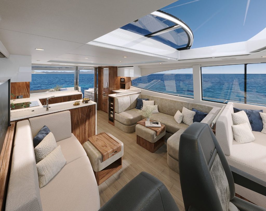 World Premiere - Riviera announces the exceptional new 6200 Sport Yacht // Photo credit: Riviera