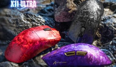 ATTACK SHARK Launches X11 ULTRA Carbon Fiber Gaming Mouse