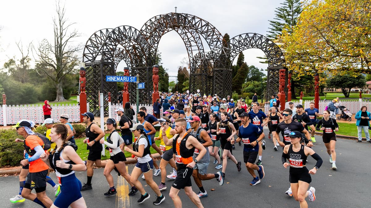 ‘People’s marathon’: Thousands of participants lace up for Rotorua Marathon