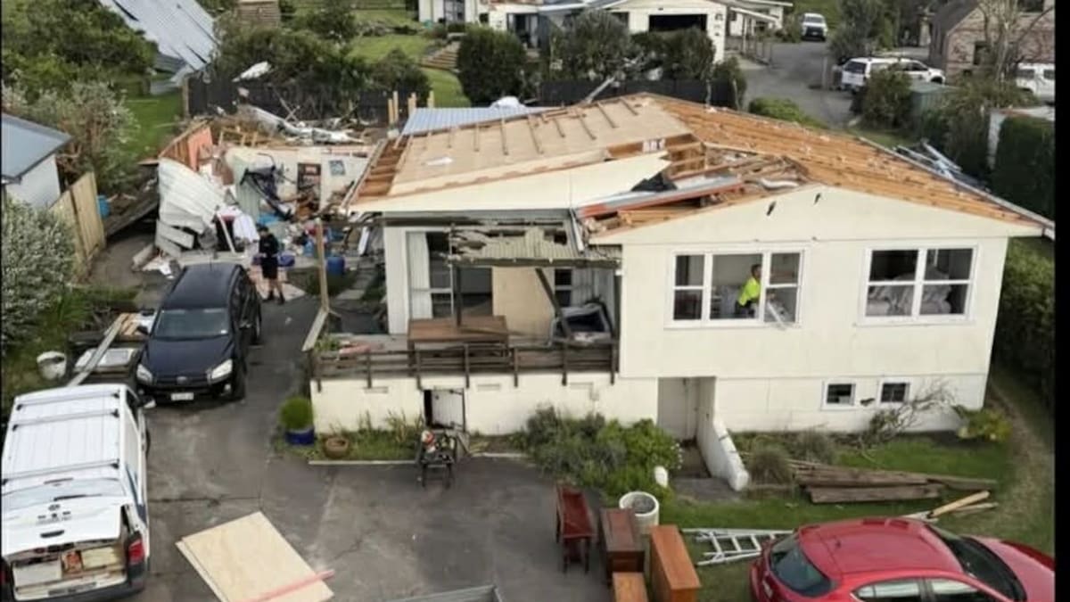 Tauranga tornado leaves several Welcome Bay homes wrecked, but no injury reports