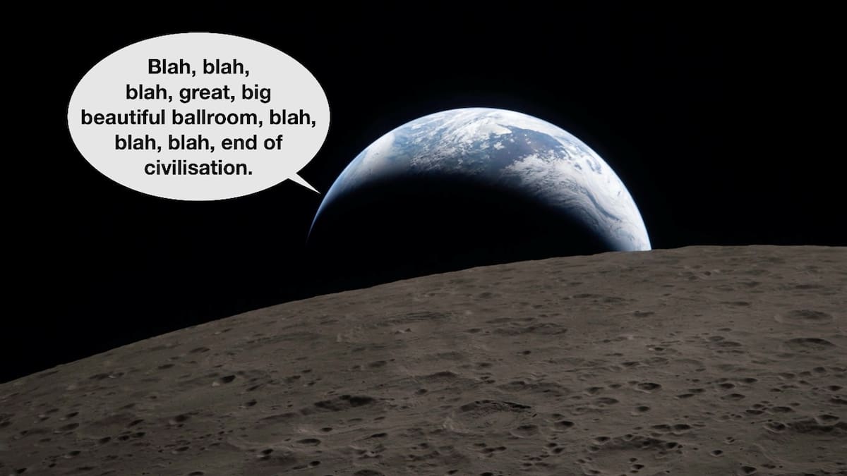 Greg Dixon’s Another Kind of Politics: Artemis II crew say Trump “still audible on far side of moon”