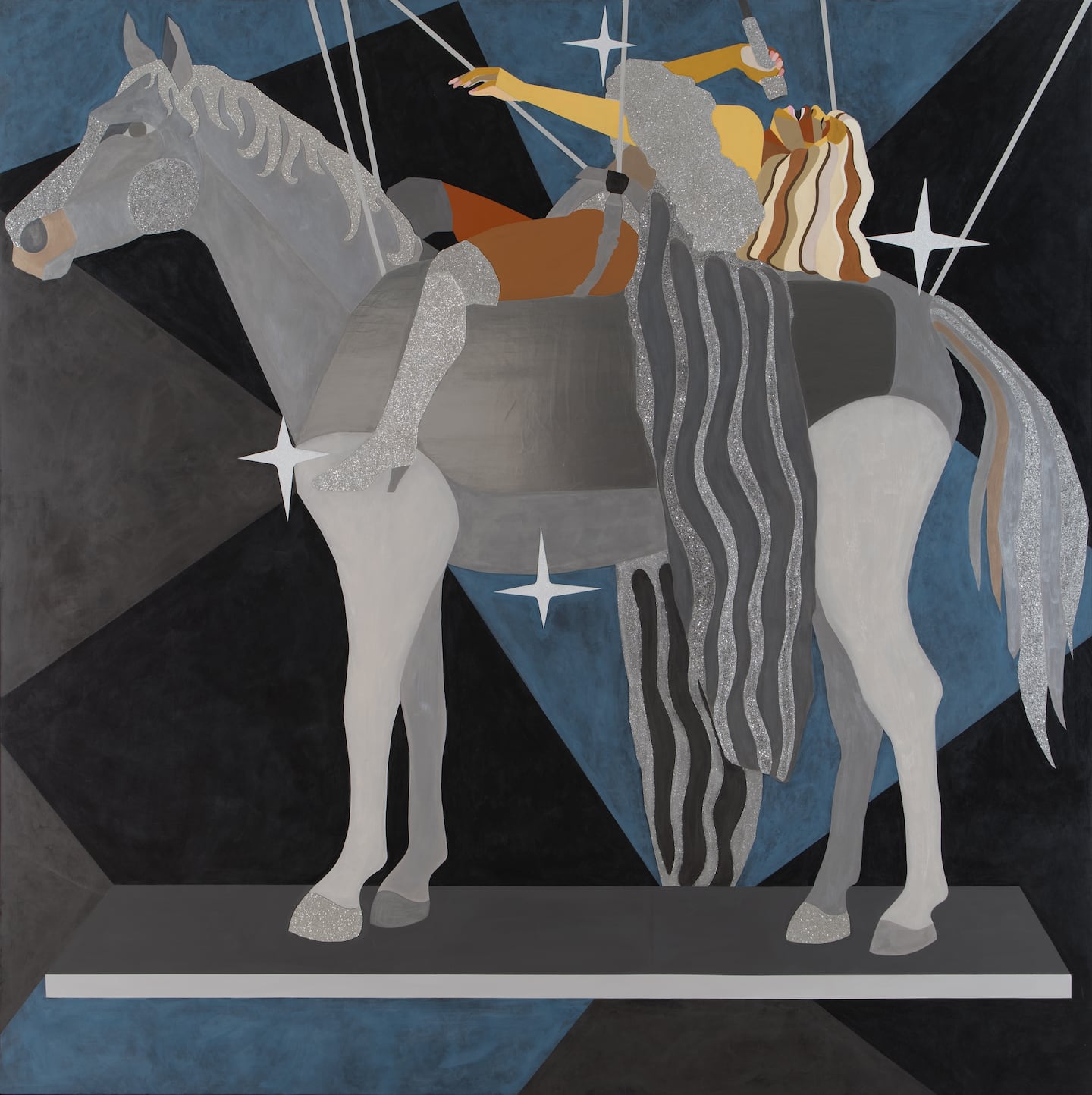 Derrick Adams, "When the Stars Align," 2026. 