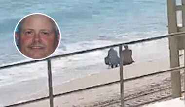 Florida beach rescue hero saves alleged double killer from sea unaware of day’s prior events