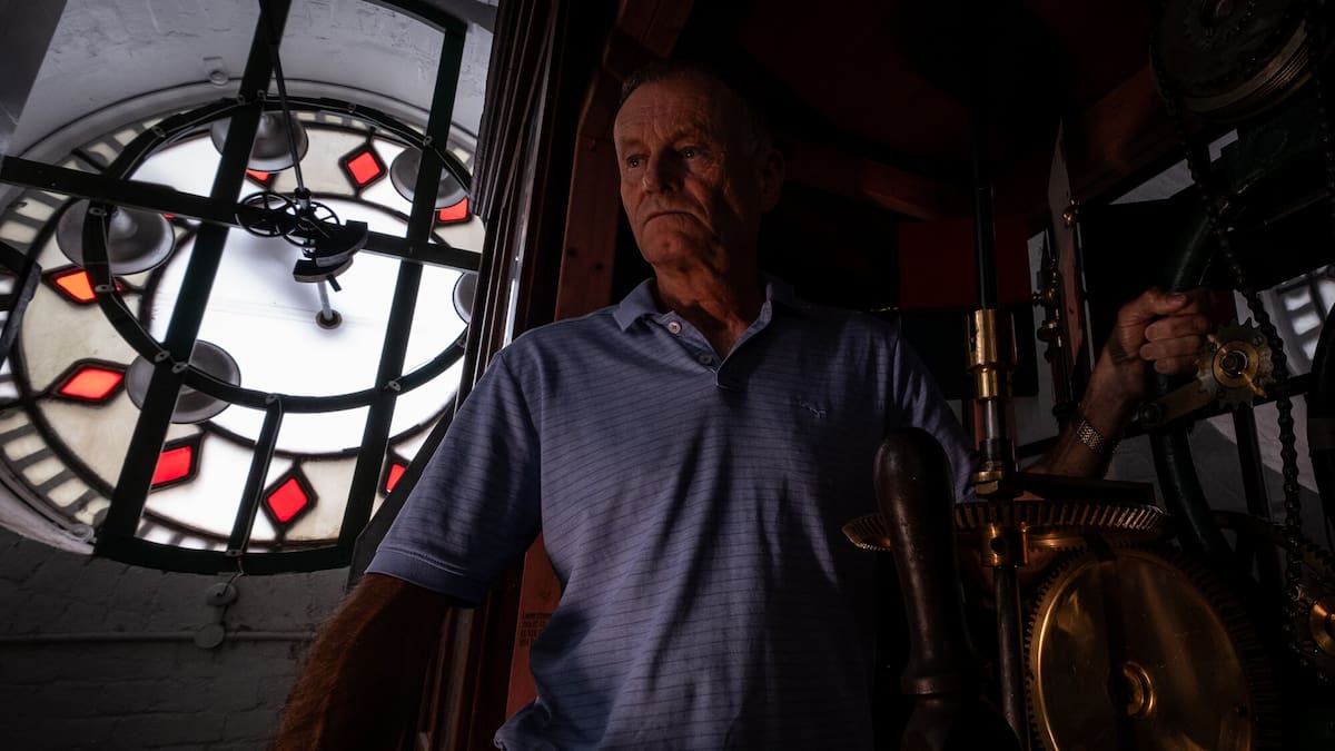 Meet the clock master keeping Auckland’s giant time-keepers in line with daylight saving