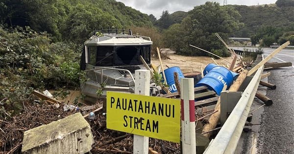Heavy rain causes 'extensive' flooding in parts of Wellington