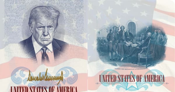 US to issue commemorative passports with Trump’s picture