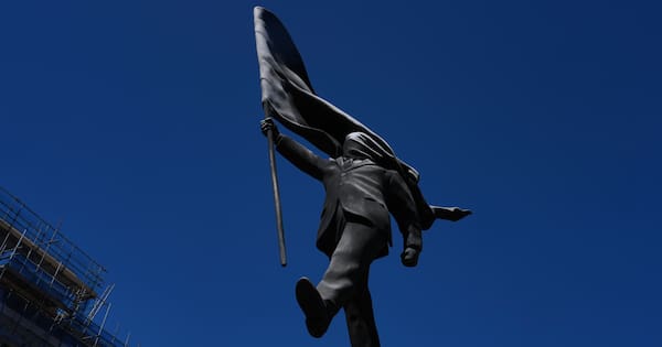 Banksy confirms new statue in central London is his work