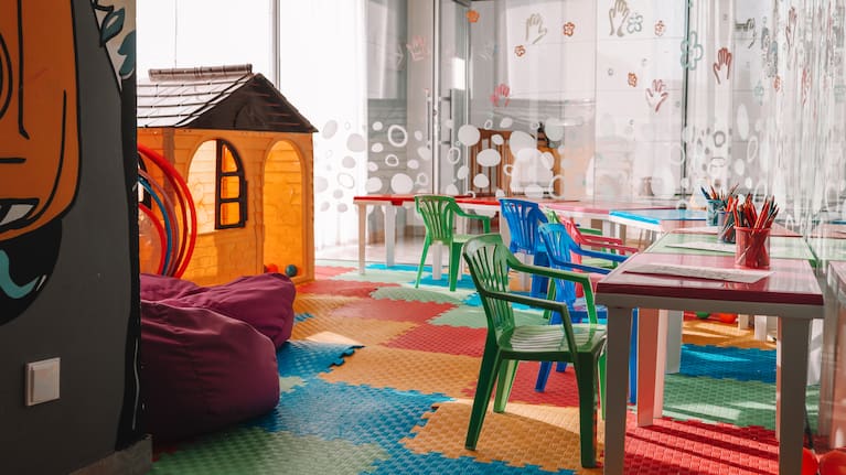 A stock image of a kindergarten.