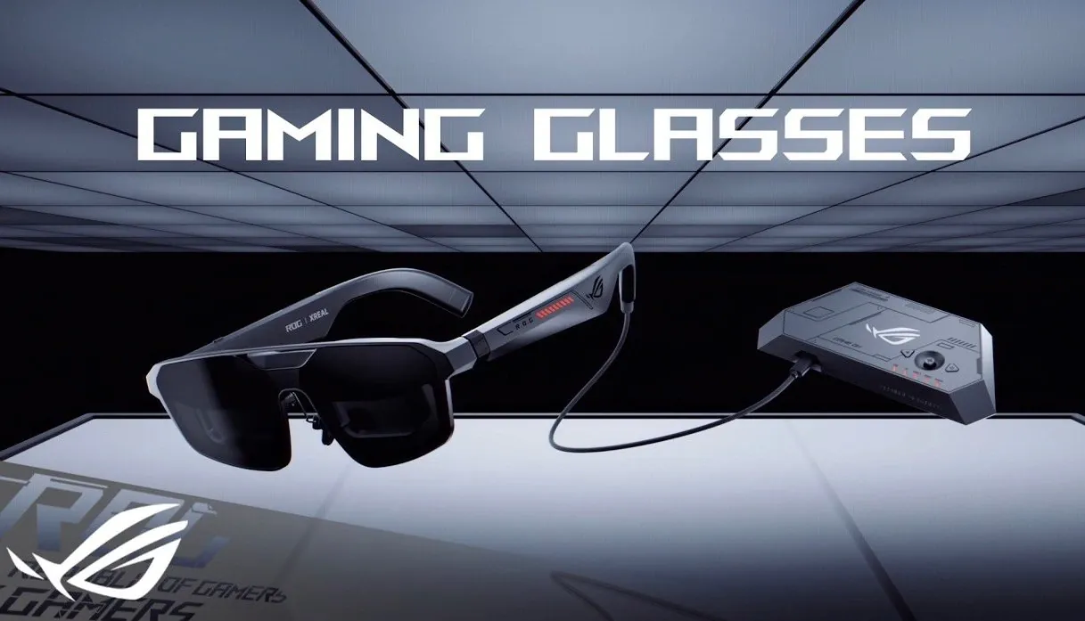 Simulation of the 171-inch virtual screen inside the ROG XREAL R1 glasses