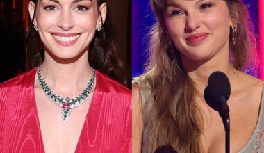 Anne Hathaway Reveals Taylor Swift Sweet Note