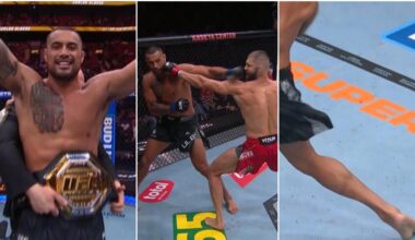 Carlos Ulberg crowned the new UFC light heavyweight champion.