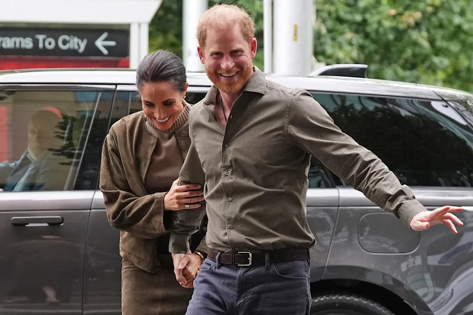 Prince Harry, Duke of Sussex and Meghan, Duchess of SussexCredit: Jonathan Brady-Pool/Getty