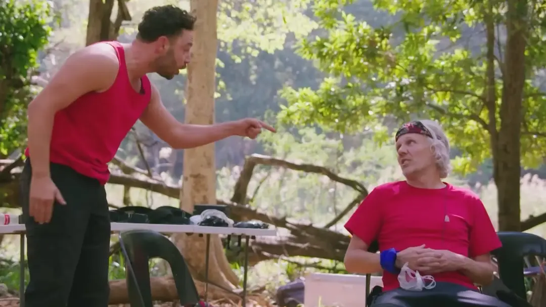 Thomas and Bullard clashed on the show. (ITV)
