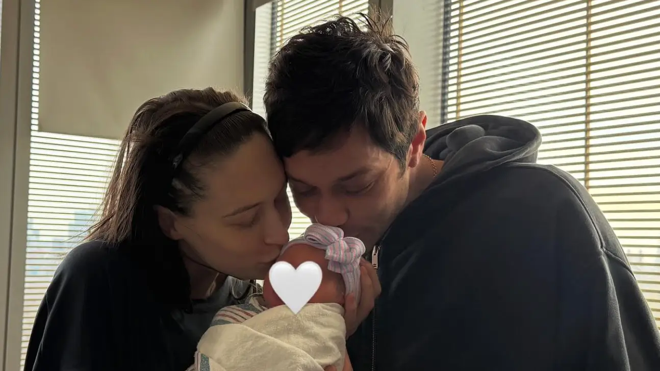 Davidson became a father for the first time in December (Instagram)
