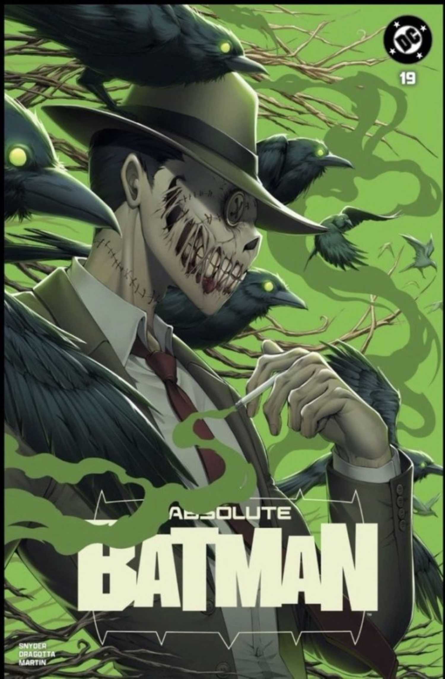 Absolute Batman Scarecrow #18 variant cover