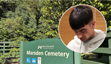 Man shows 'genuine regret' after random cemetery attack