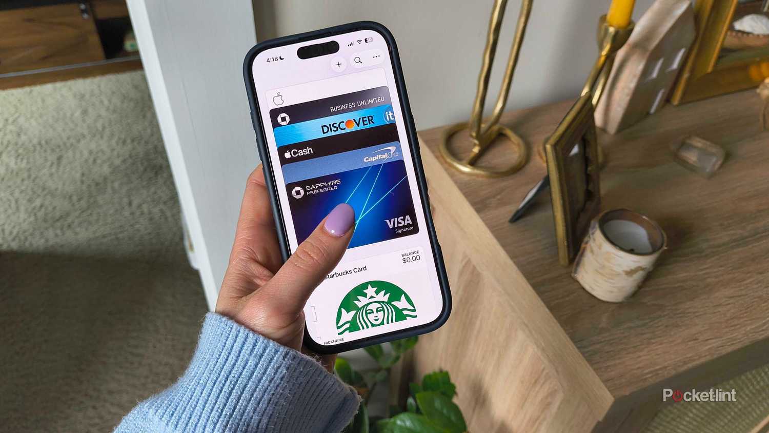 Apple Wallet on an iPhone. 