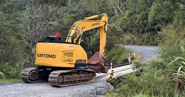 Diesel stolen from digger at volunteer bike park as fuel prices soar