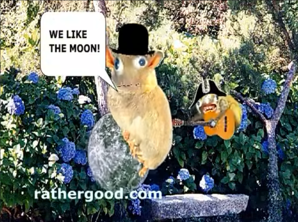 Hot Full Moon Pics!  Artemis II Reveals Her Fully Exposed Rear End