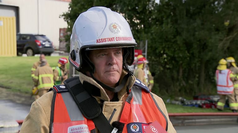 Assistant District Commander Shaun Pilgrim.