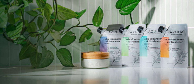 Azuna products are effective against mold, mildew and bacteria
