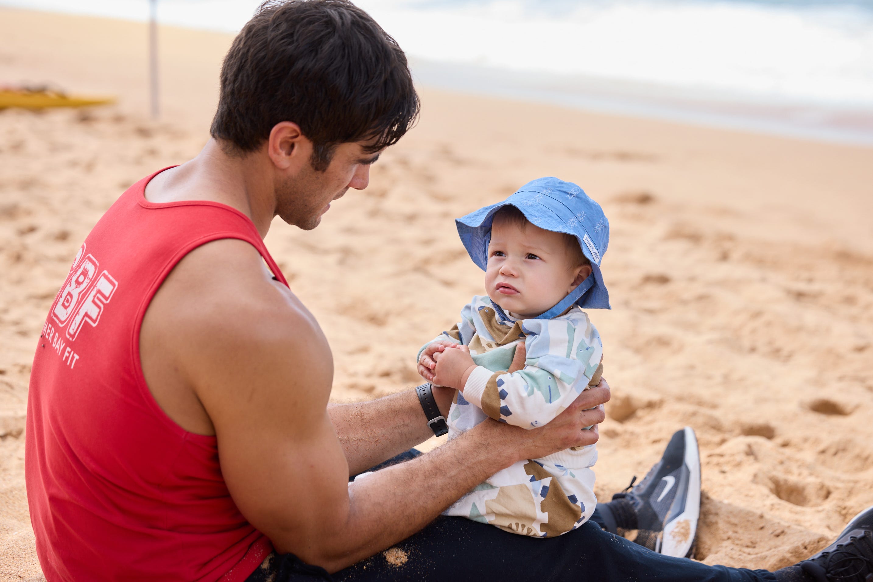 tane parata and baby archie in home and away