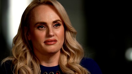 Rebel Wilson on 60 Minutes. The actor and director has denied being a liar and a bully on her film The Deb.
