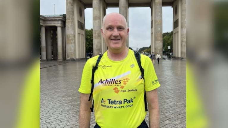 Marathon runner Paul Barclay