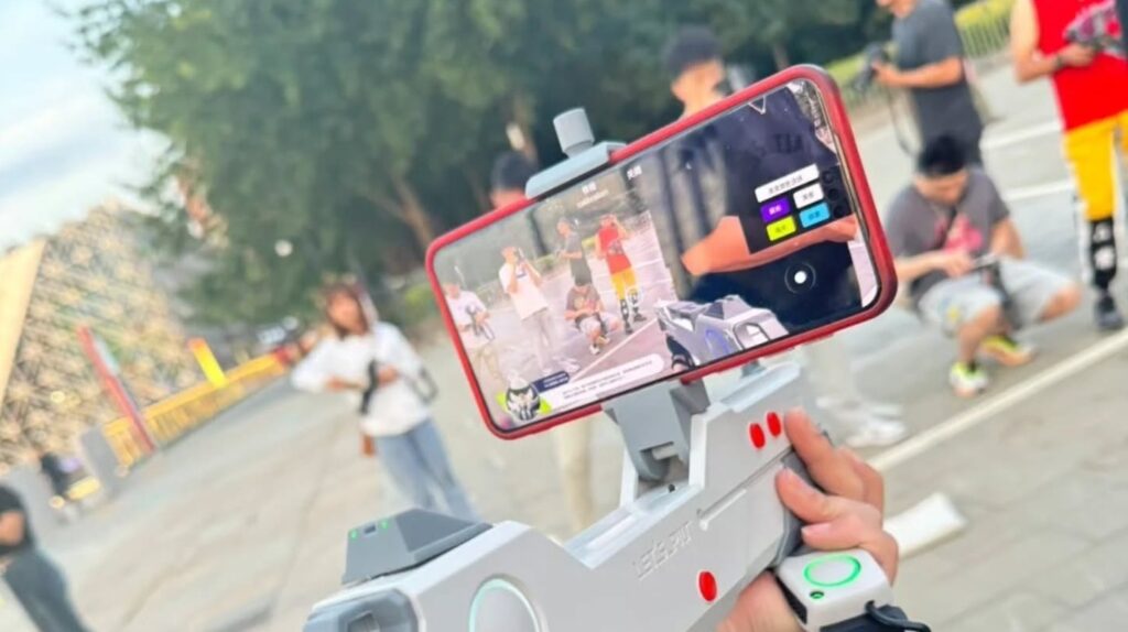 RADII talks about a China youth/Gen Z trend where they're turning shopping malls into AR arenas for Fortnite-style battle royale games.