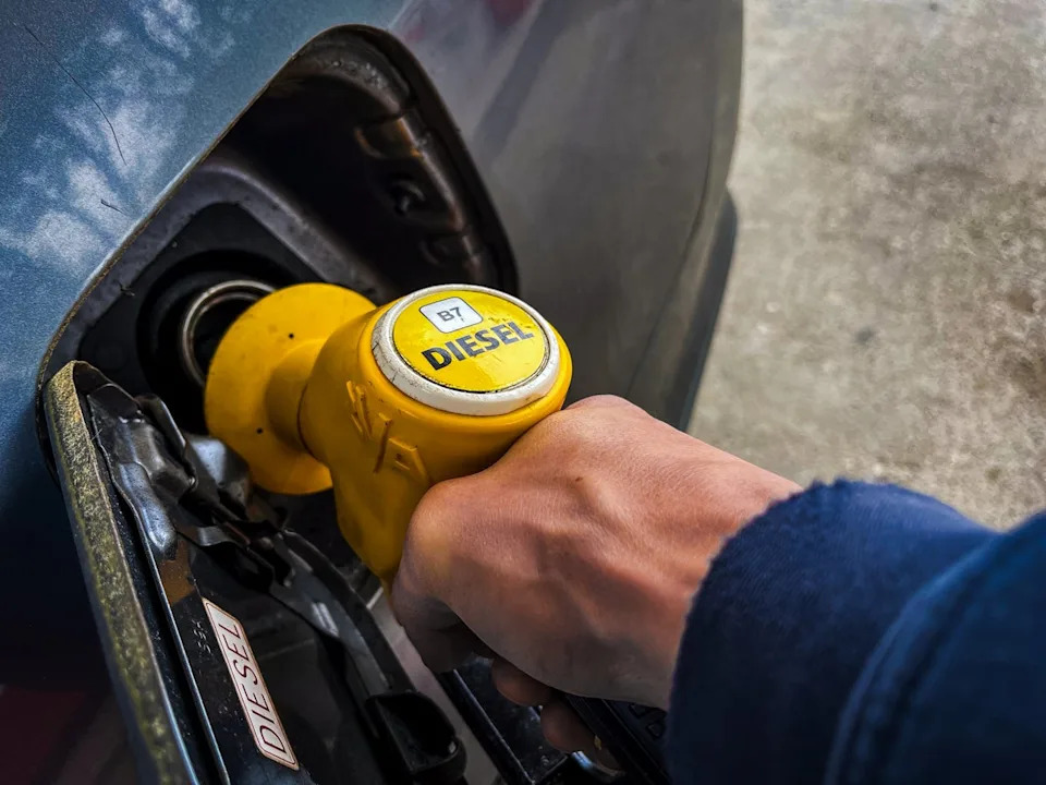 While gasoline prices remain high at pumps across the U.S. experts warn that the cost of another fuel could ultimately impact consumers more – diesel (AFP/Getty)