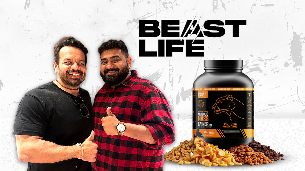 D2C nutrition brand BeastLife raises Rs 20 Cr at Rs 320 Cr valuation