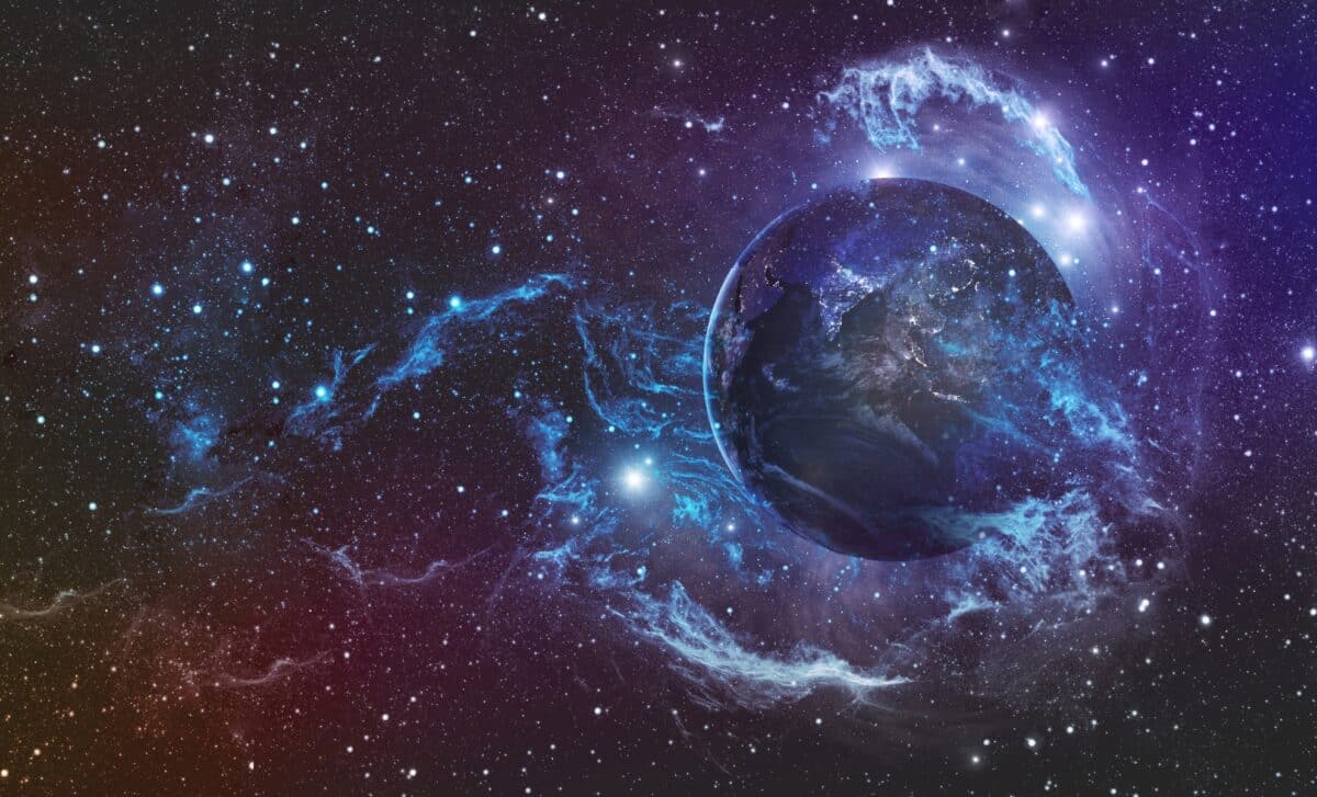 Beautiful Planet In Space