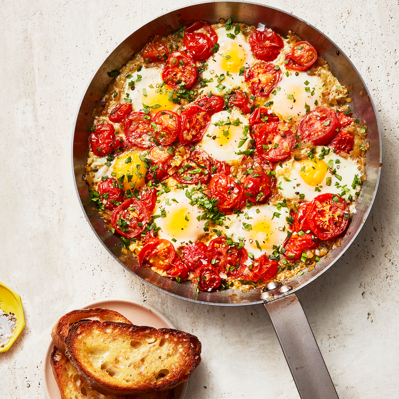 high protein breakfast shakshuka