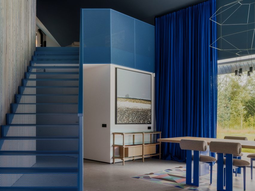 Dining space interior at BPROM interior by OAD