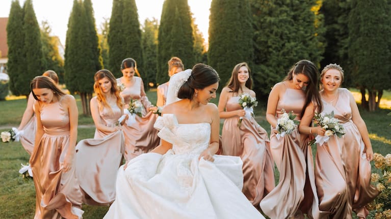 The more the bridesmaids the better the marriage?