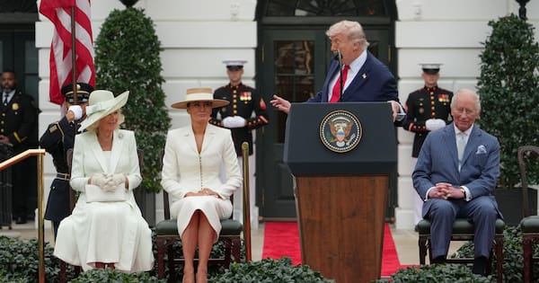 Trump jokes about age gap with Melania