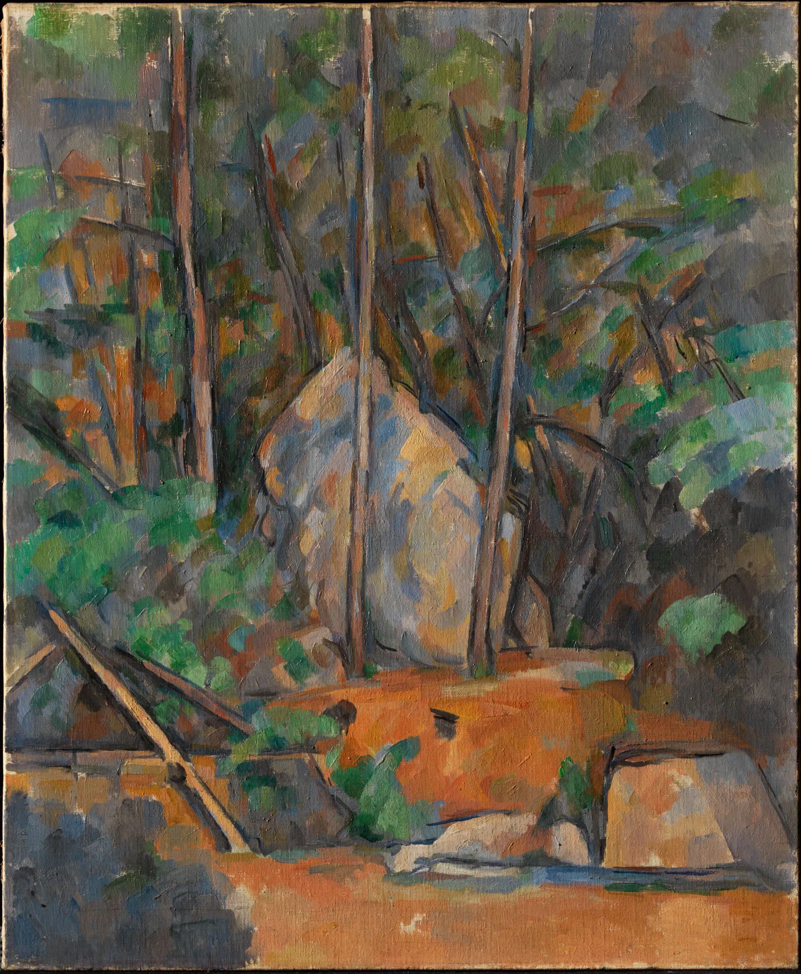 Paul Cézanne, “Cistern in the Park of Château Noir,” ca. 1900. Oil on canvas.