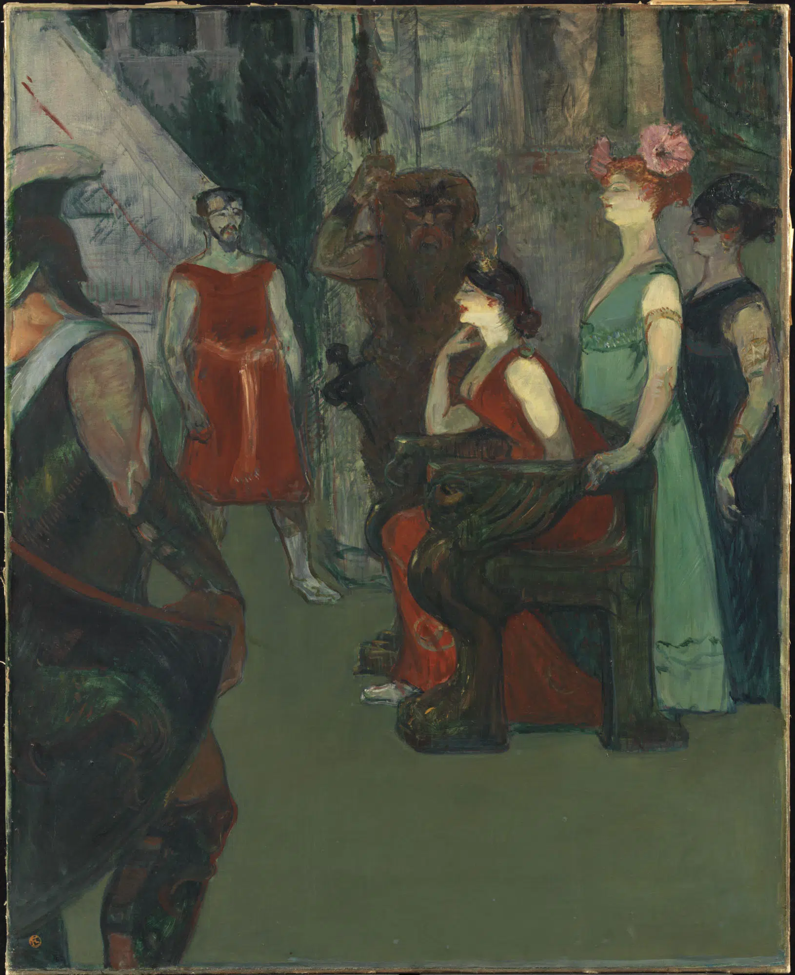 Henri de Toulouse-Lautrec, “Messalina,” 1900–1901. Oil on canvas.